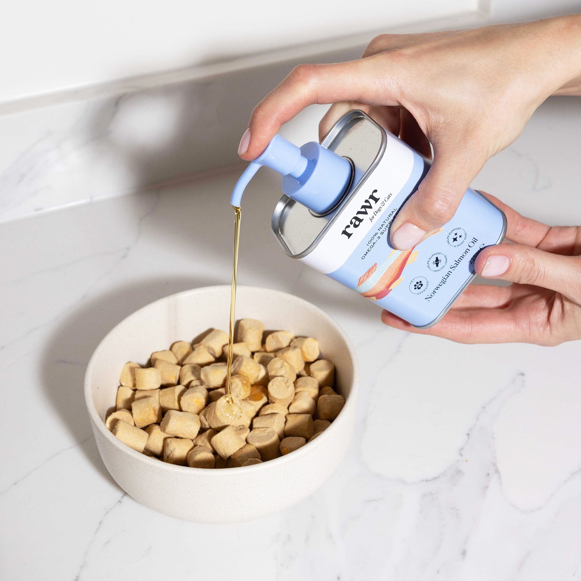 Norwegian Salmon Oil | Omega-3 Supplement · For Dogs & Cats