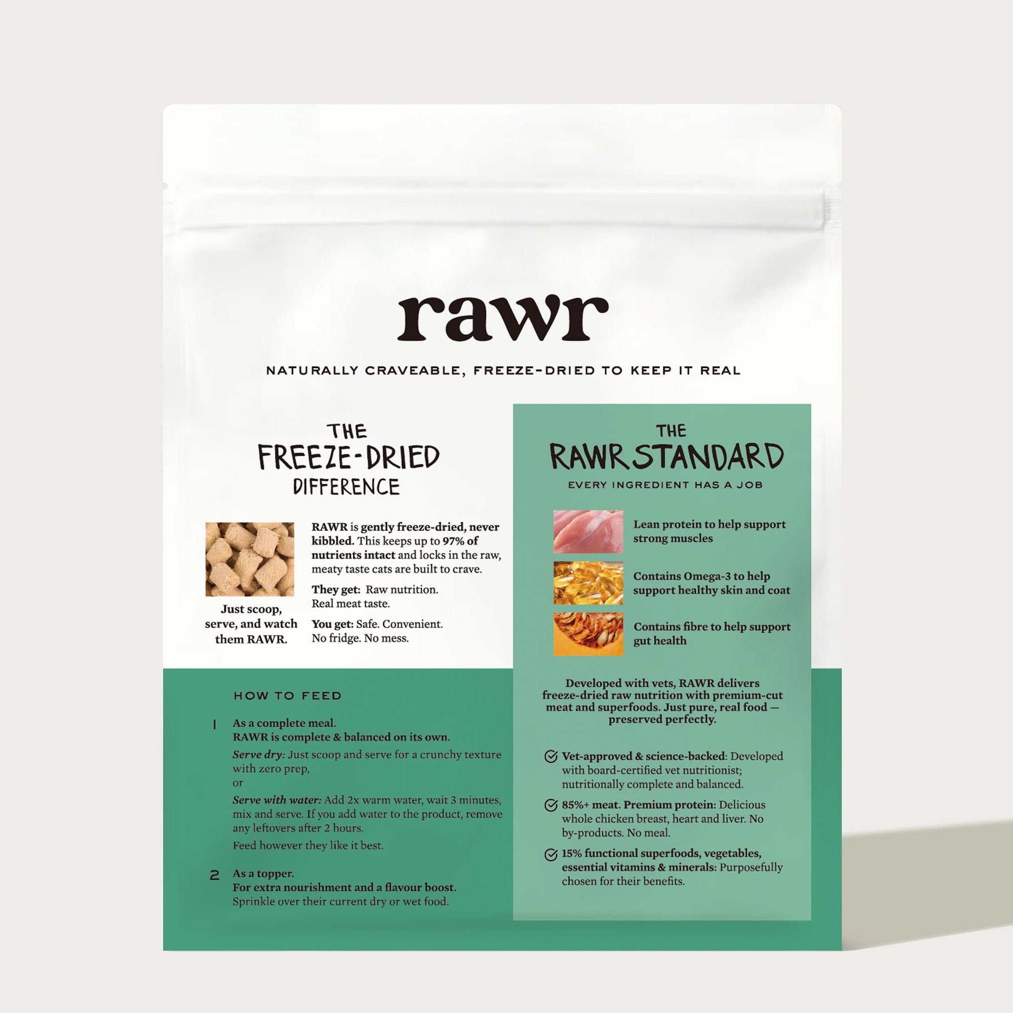 [Variant Test] Gourmet Cat Food with Superfoods | Freeze-Dried Raw · Complete Cat Food (Copy)