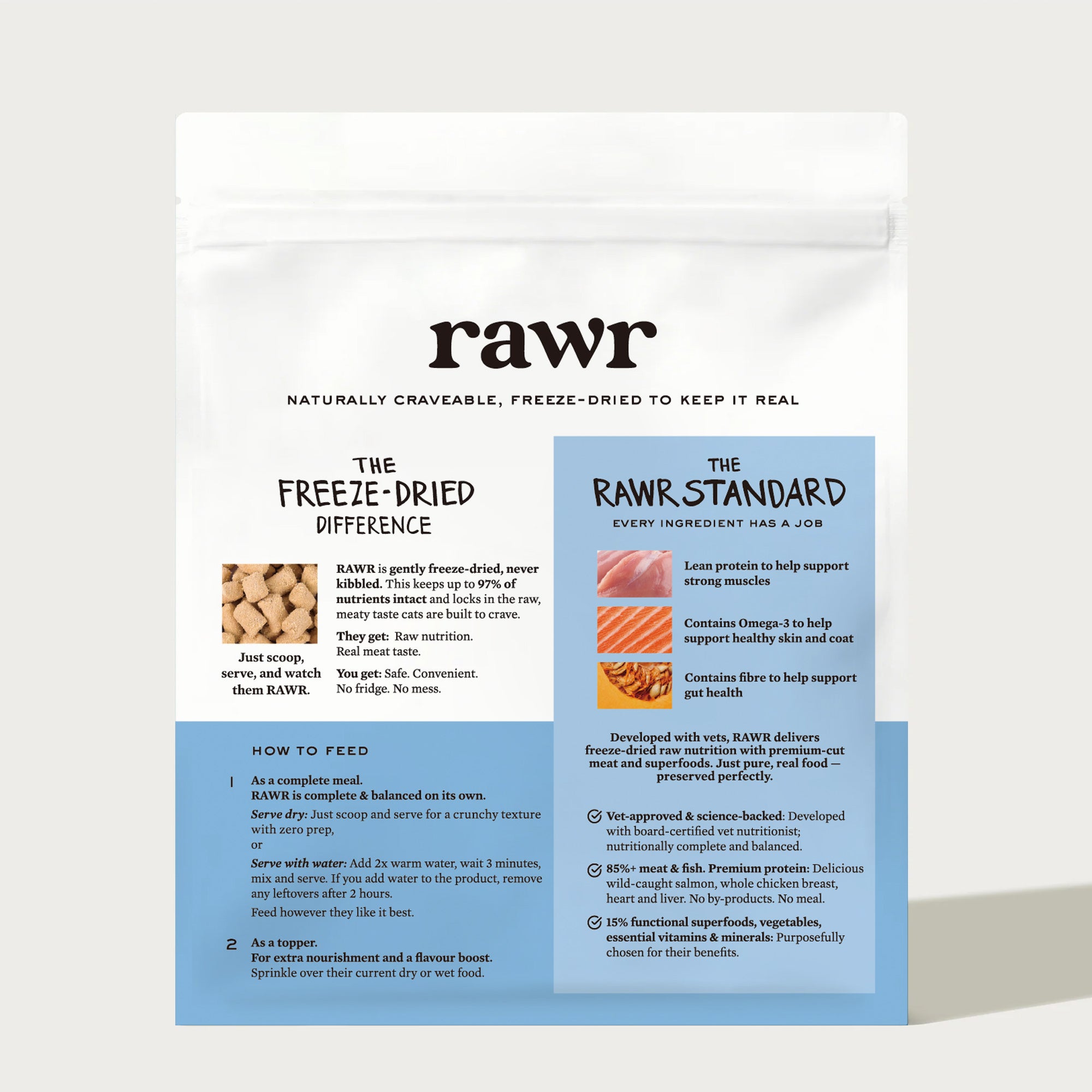 [Variant Test] Gourmet Cat Food with Superfoods | Freeze-Dried Raw · Complete Cat Food (Copy)