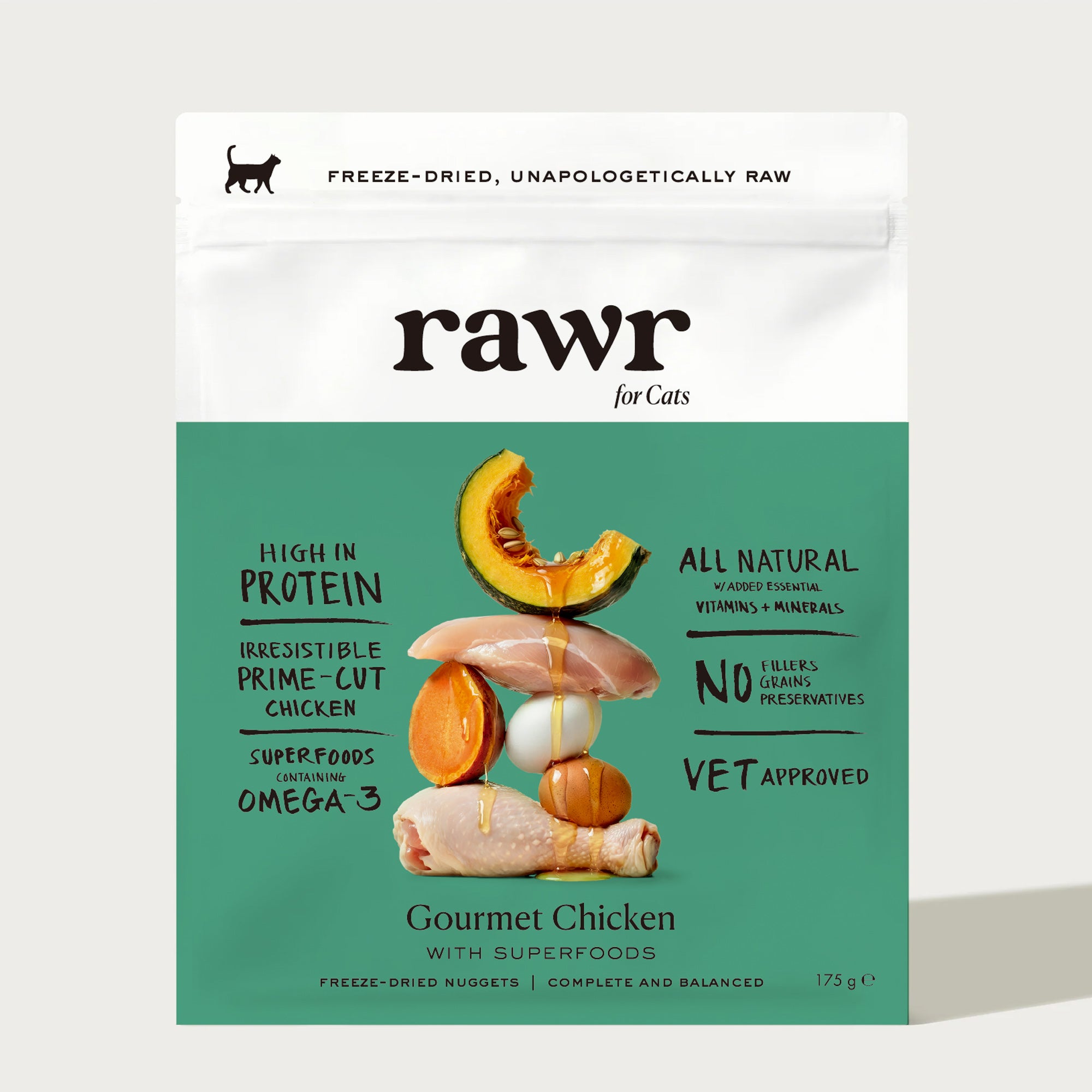 [Variant Test] Gourmet Cat Food with Superfoods | Freeze-Dried Raw · Complete Cat Food (Copy)