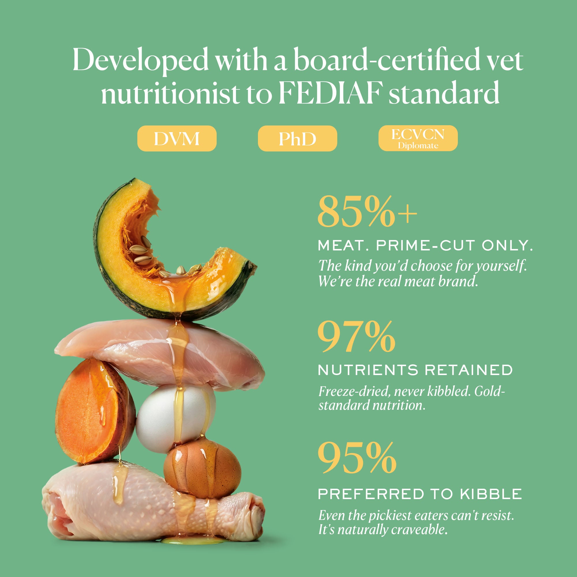 [Variant Test] Gourmet Cat Food with Superfoods | Freeze-Dried Raw · Complete Cat Food (Copy)