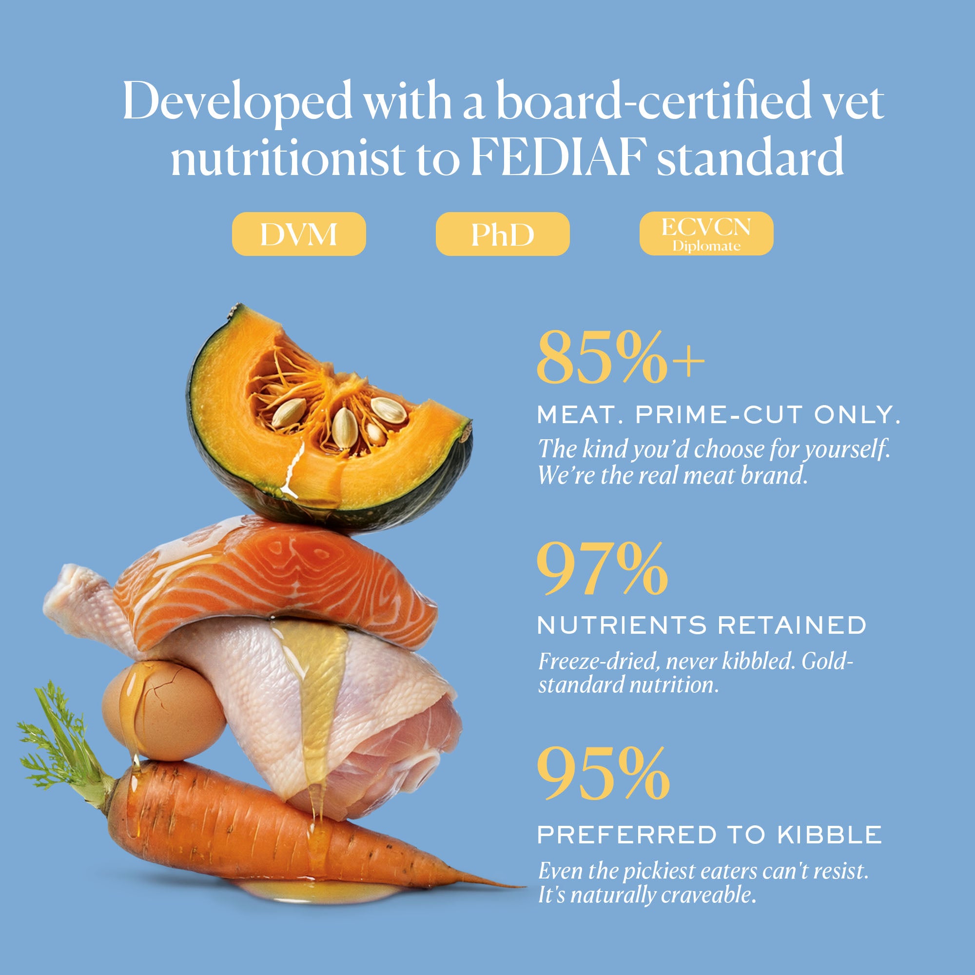 [Variant Test] Gourmet Cat Food with Superfoods | Freeze-Dried Raw · Complete Cat Food (Copy)