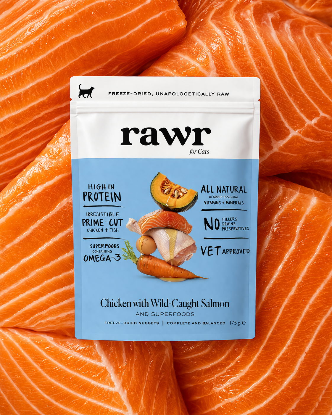 [Variant Test] Gourmet Cat Food with Superfoods | Freeze-Dried Raw · Complete Cat Food (Copy)