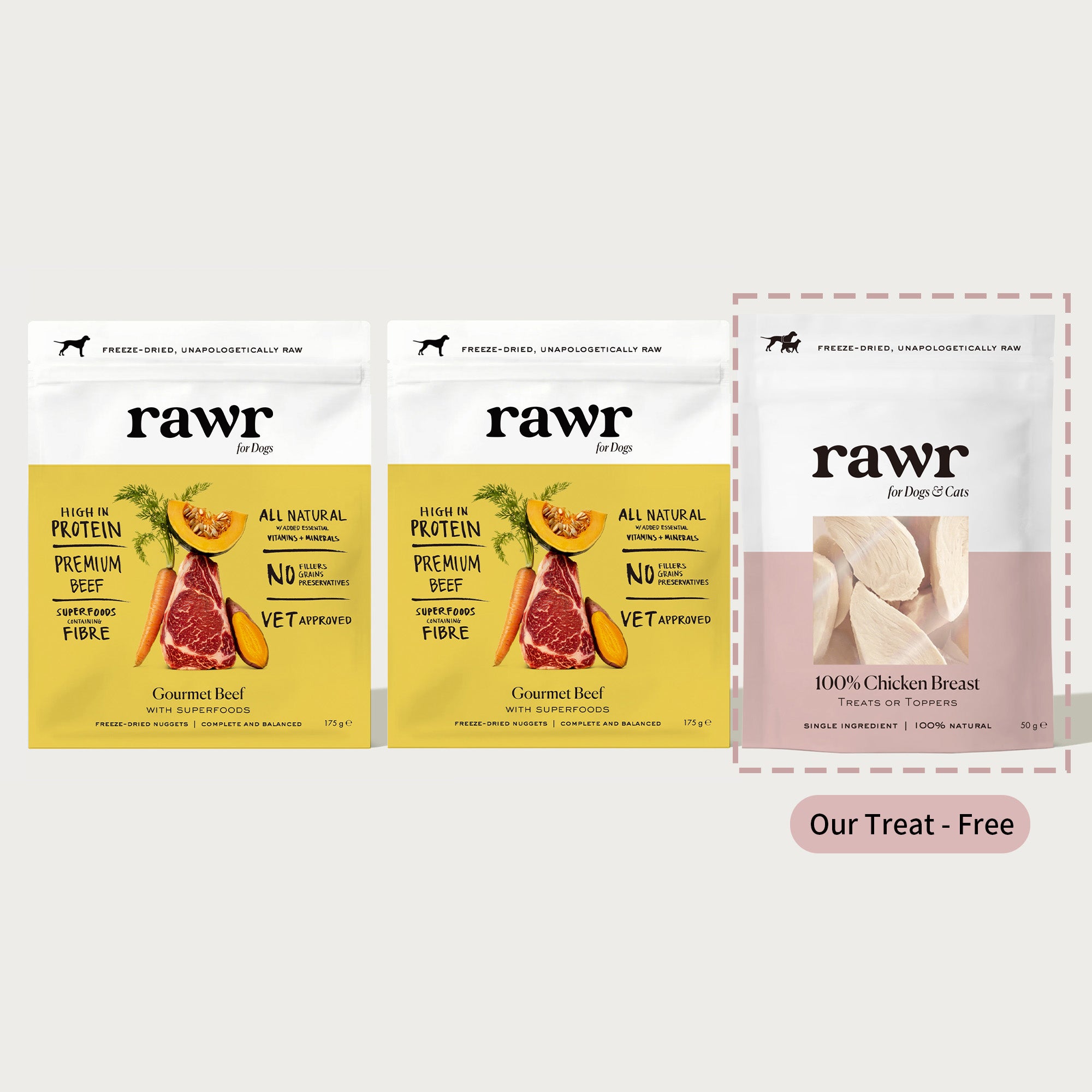 The RAWR Duo — Free Treats on Us