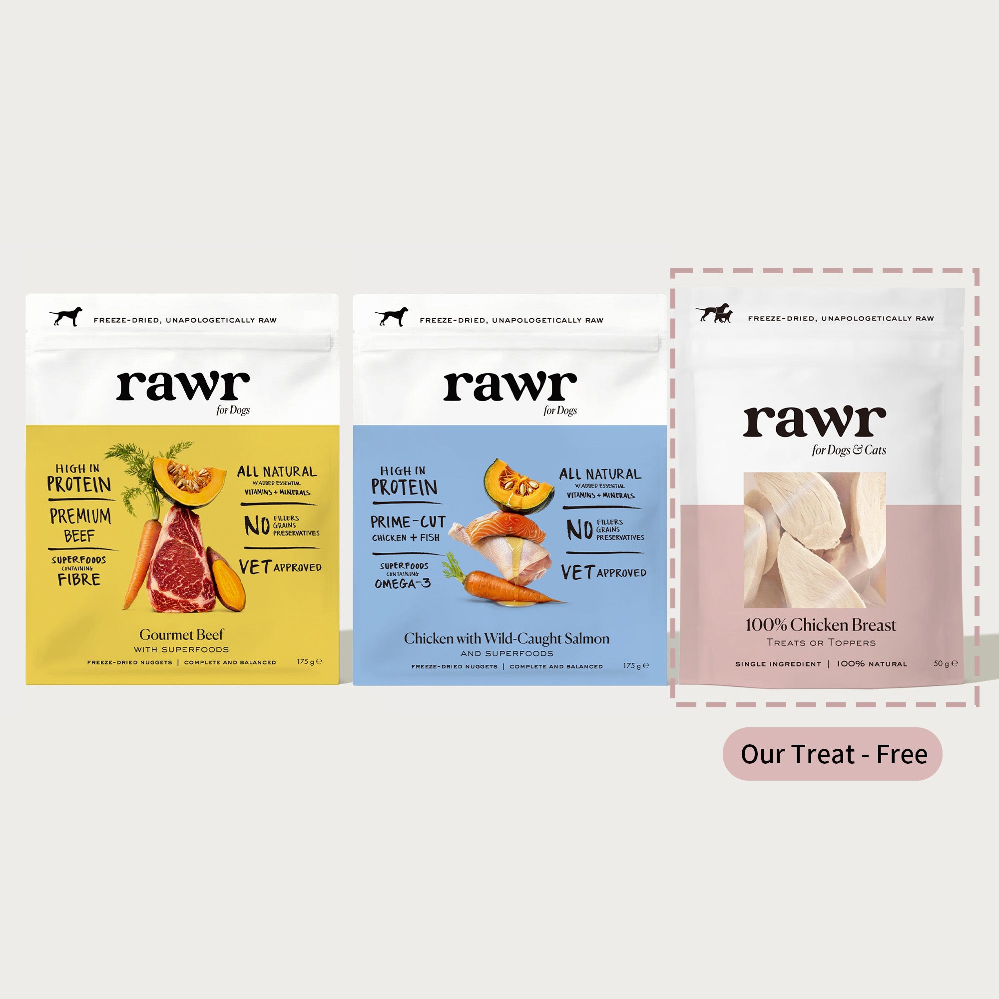 The RAWR Duo — Free Treats on Us