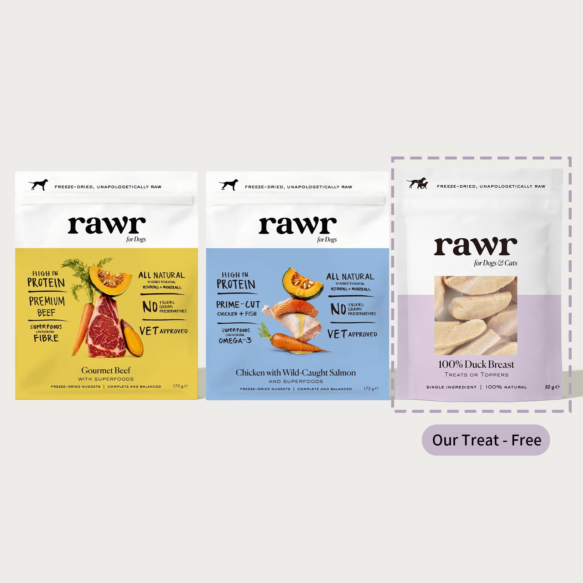 The RAWR Duo — Free Treats on Us