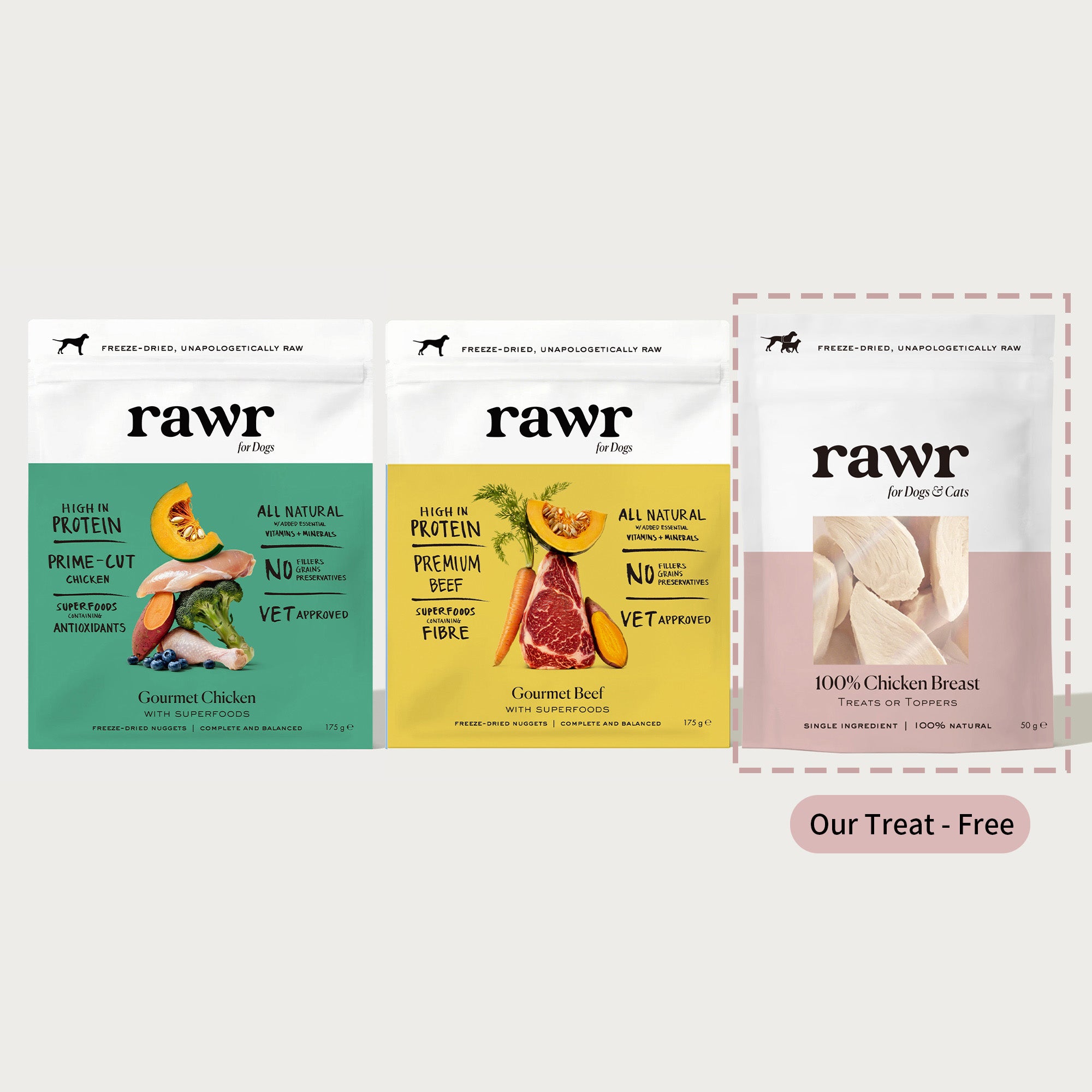 The RAWR Duo — Free Treats on Us