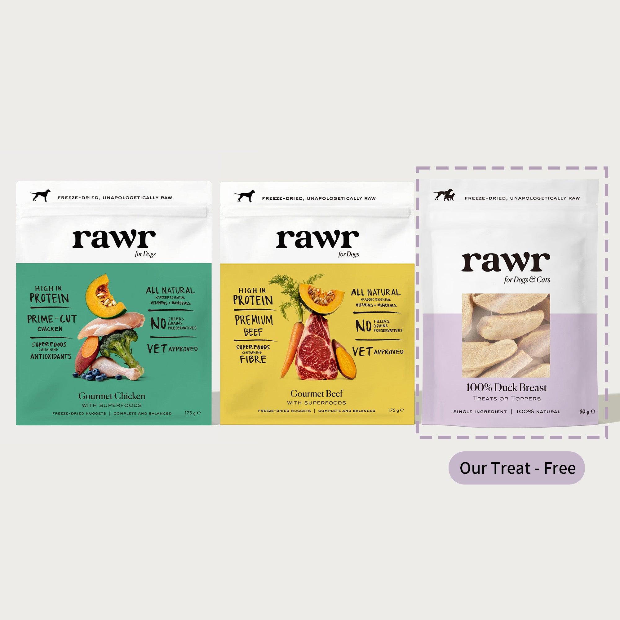 The RAWR Duo — Free Treats on Us