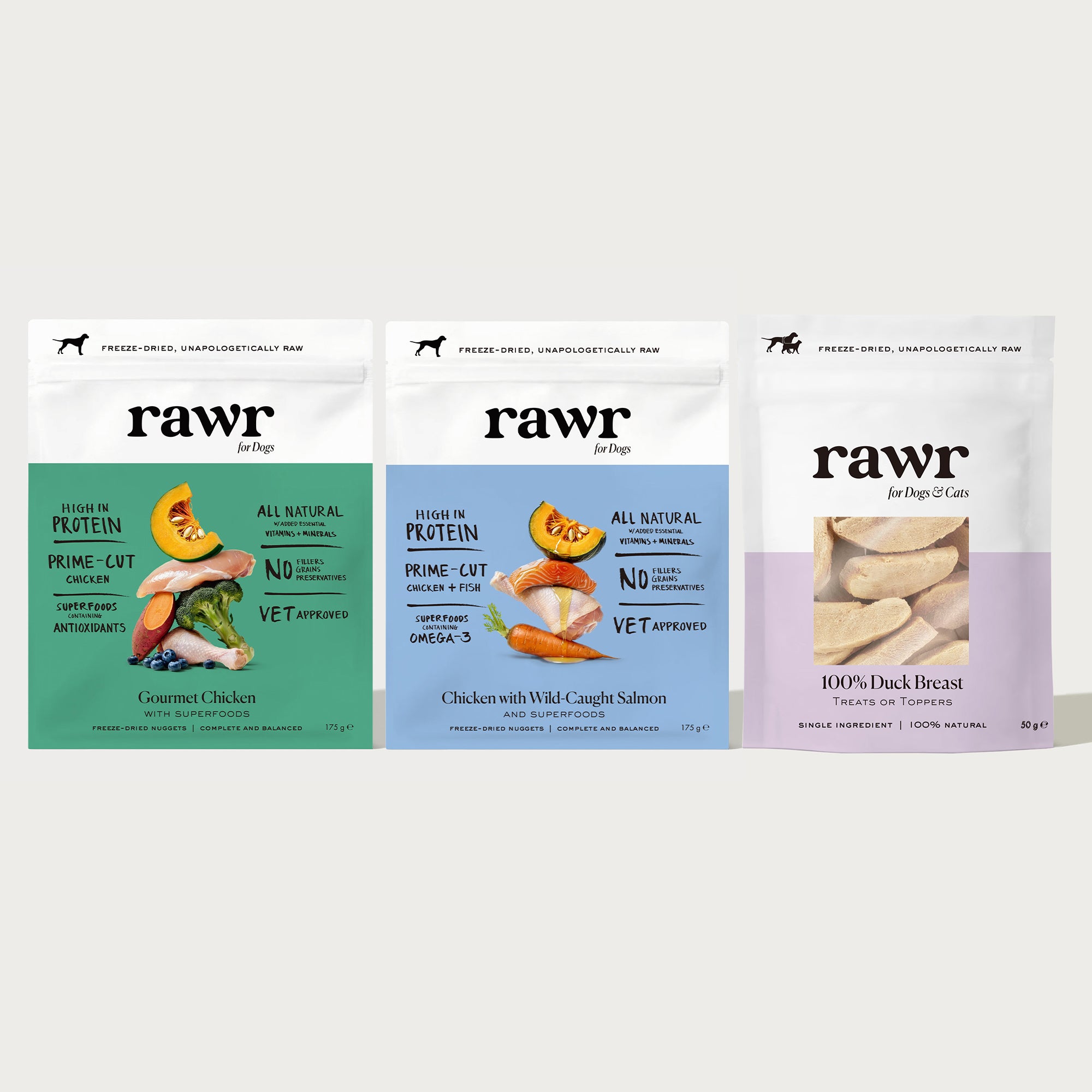 The RAWR Duo - Dinner & a Treat