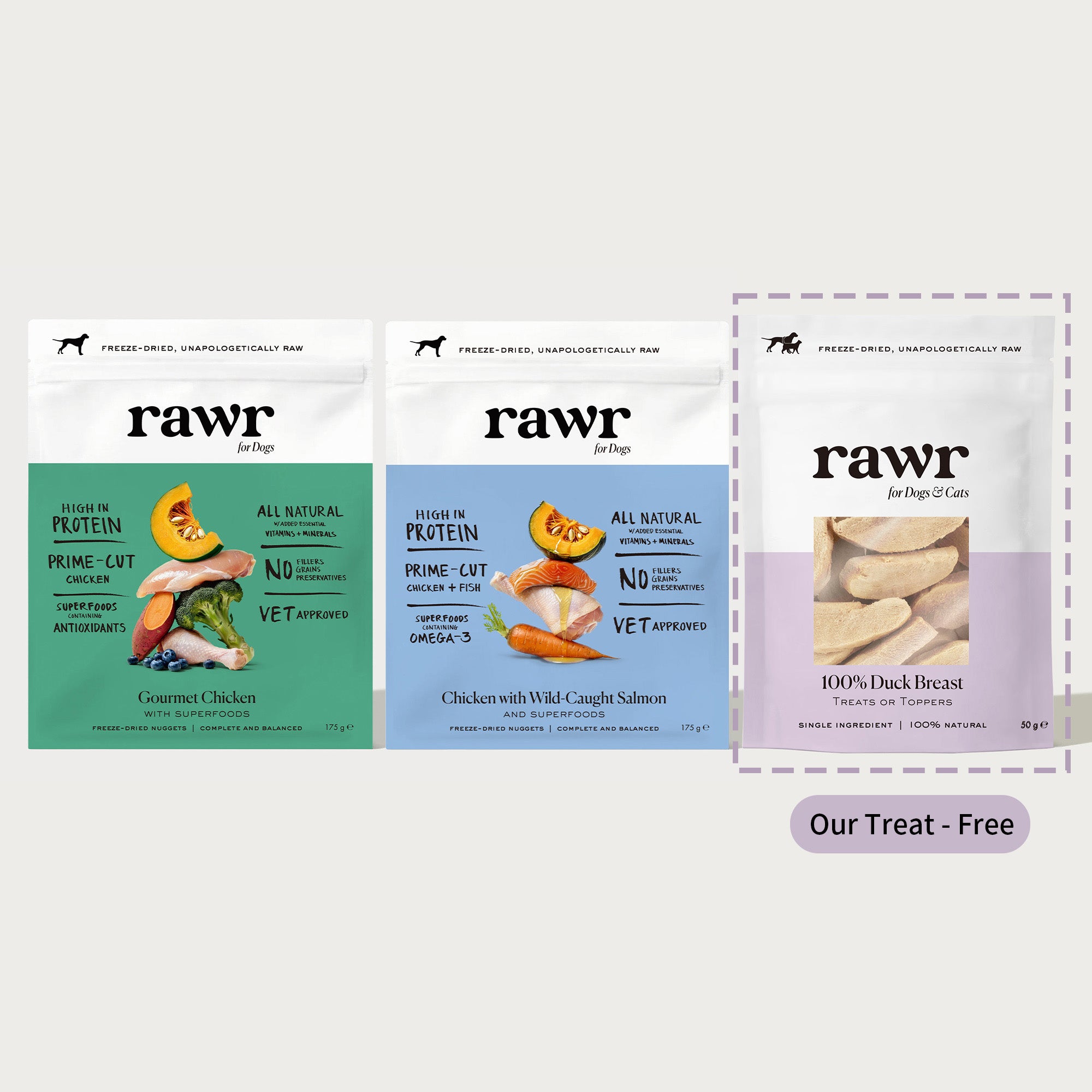 The RAWR Duo — Free Treats on Us