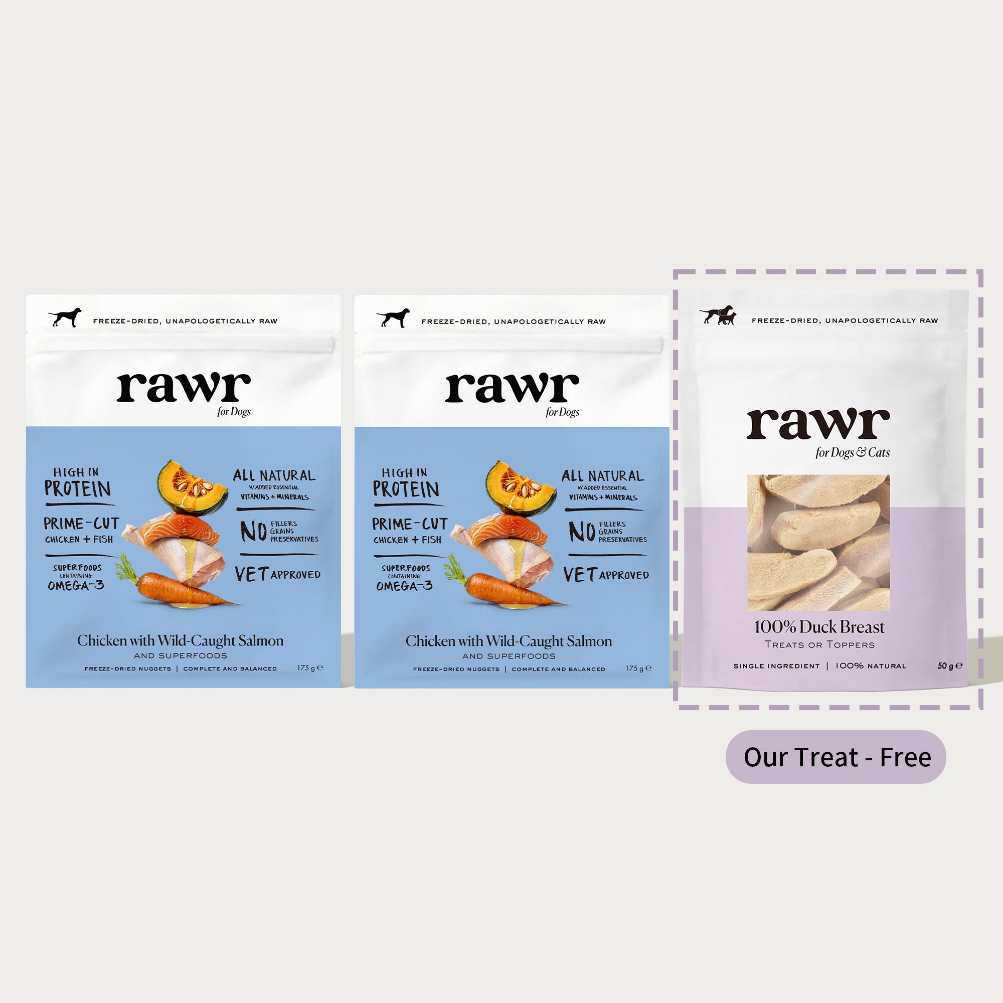 The RAWR Duo — Free Treats on Us